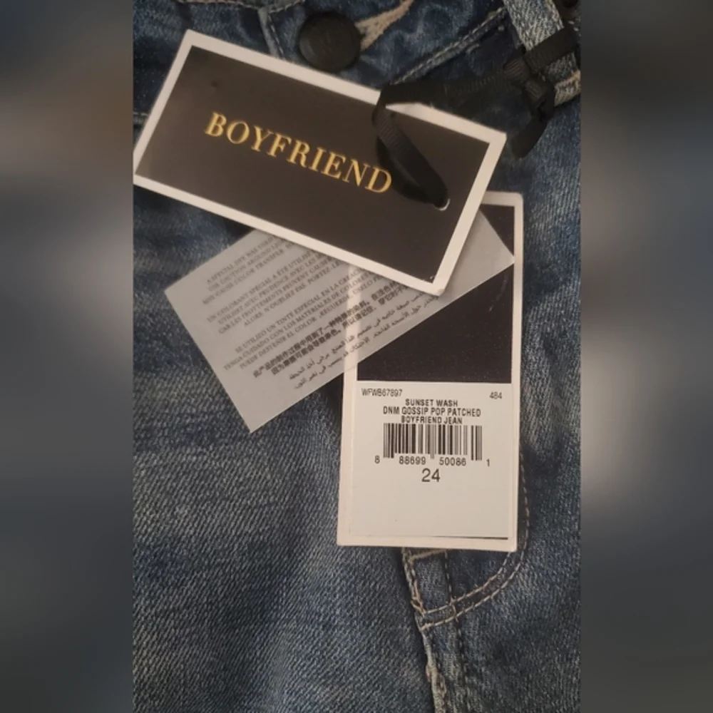 Juicy Couture gossip pop destroyed sunset wash boyfriend skinny jeans‎ NW… - Picture 5 of 12